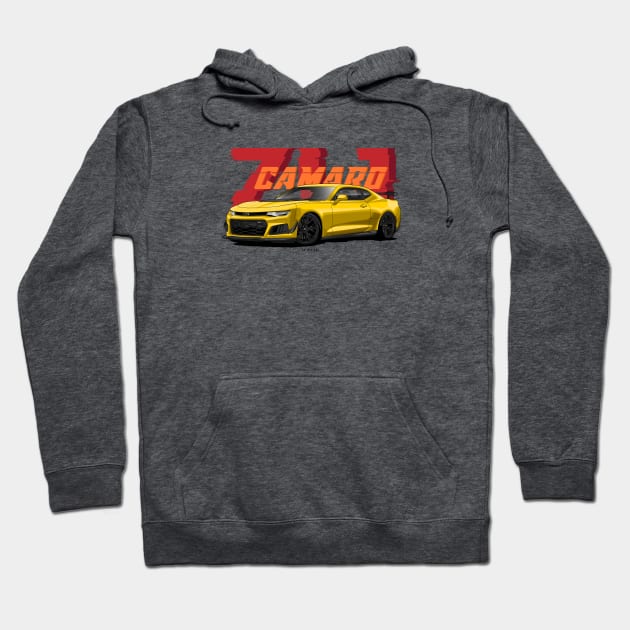 Camaro Zl1 1le Hoodie by LpDesigns_